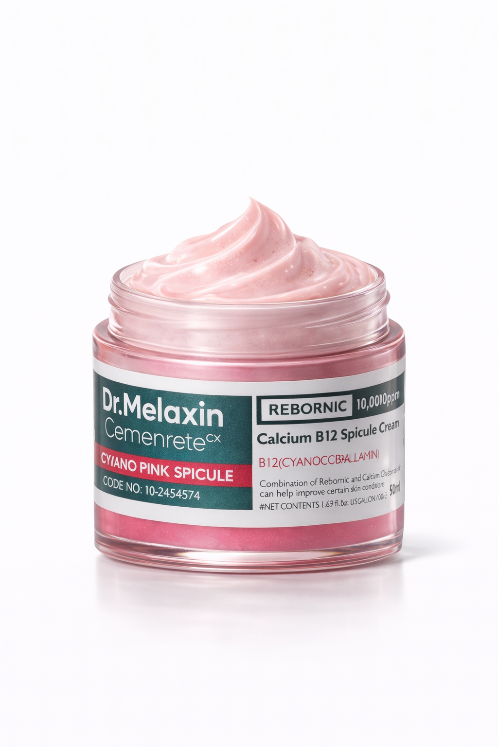 Dr.Melaxin Cemenrete CX - crème pink spicule au calcium et vitamine B12