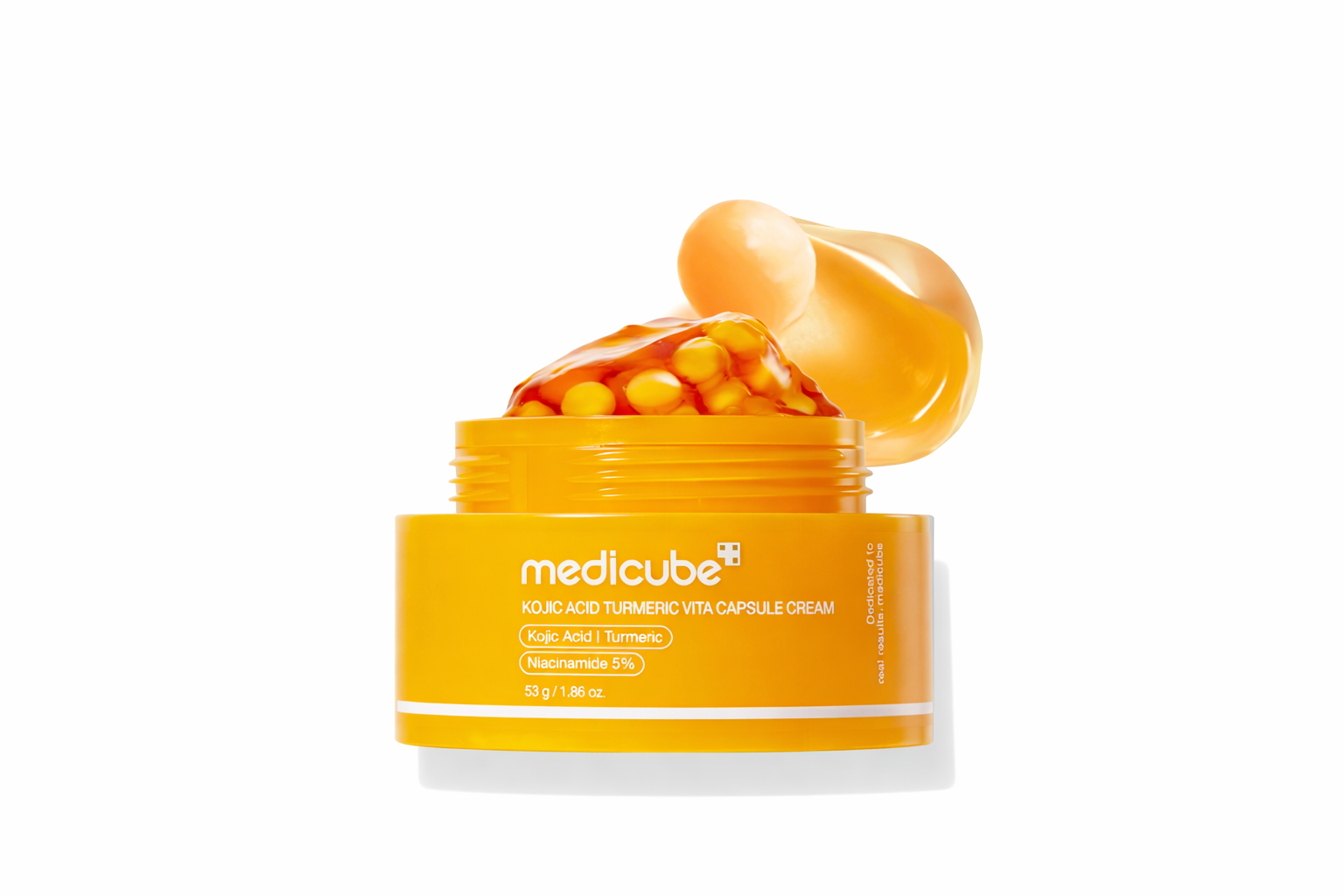 Crème anti taches éclat Kojic Acide & Curcuma Capsule - Medicube