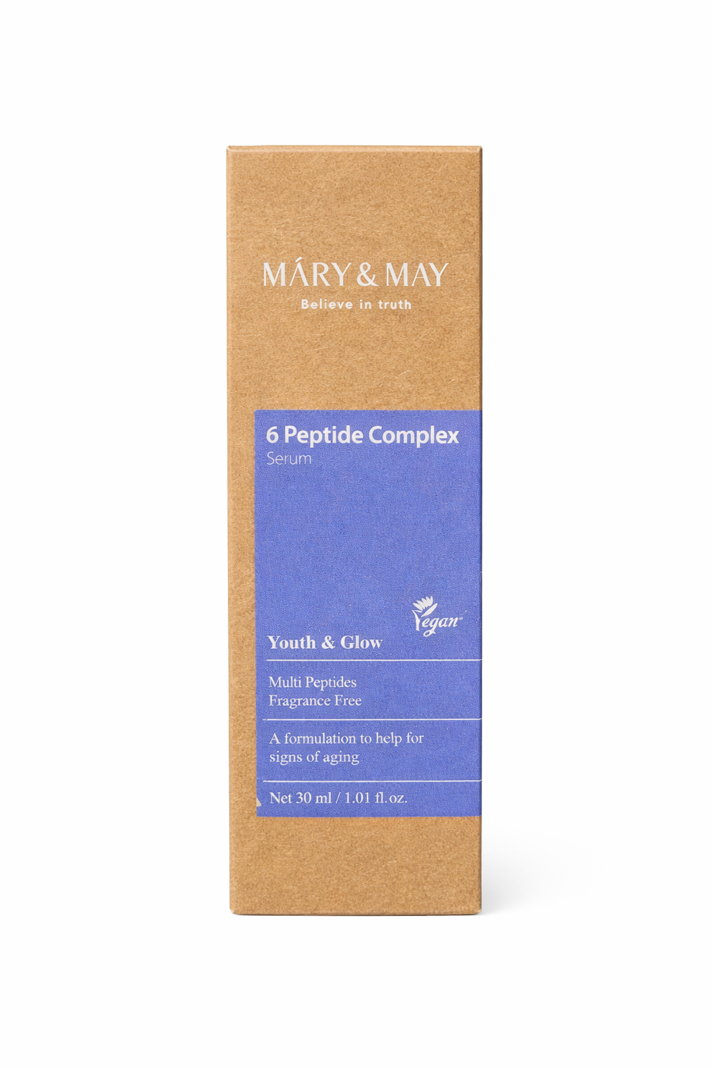 Sérum anti-âge aux peptides hydratant & effet lissant - Mary & May